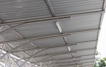 installing Polton metal roofing